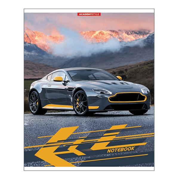 Тетрадь Academy Style Машины в клетку А5, 96 л, в ассортименте