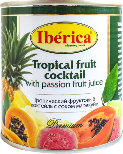 

Фруктовый коктейль Iberica Premium Тропический с соком маракуйи, 435 мл