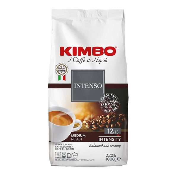 Кофе в зернах Kimbo Aroma Intenso средней обжарки 1 кг