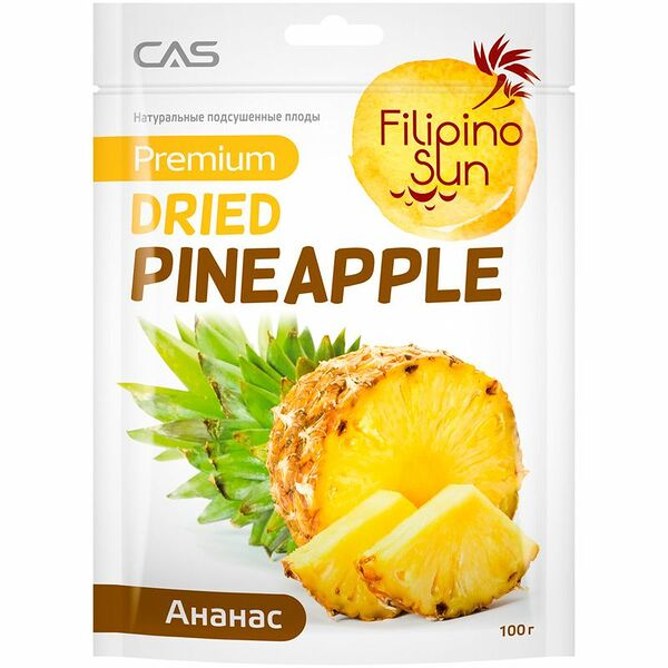 Сушеный ананас Filipino Sun 