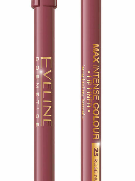 EVELINE Карандаш для губ Max Intense Colour контурный, 7 г, 23 Rose Nude
