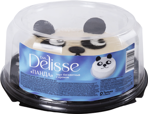 Торт DELISSE Панда, 560 г