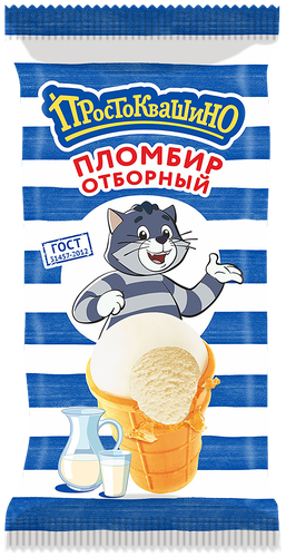 

Мороженое Простоквашино ваниль в вафельном стакане 90 г