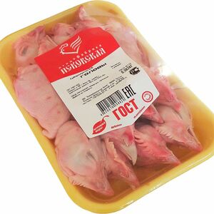 Головы цыплят Псковская ПФ замороженные, вес до 1600 г