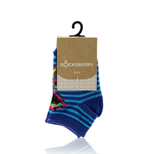 Детские носки Socksberry Kids KS-0020 , Кот на синем , р.14