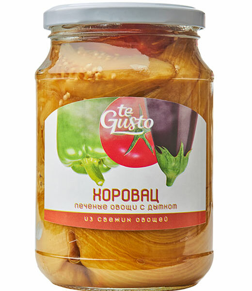 Овощи печеные с дымком Хоровац te Gusto