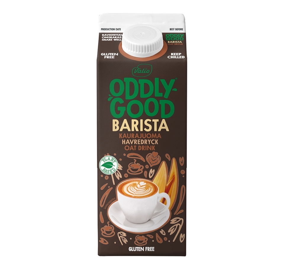 

Напиток овсяный Valio Oddlygood «Barista» без глютена 0.75л