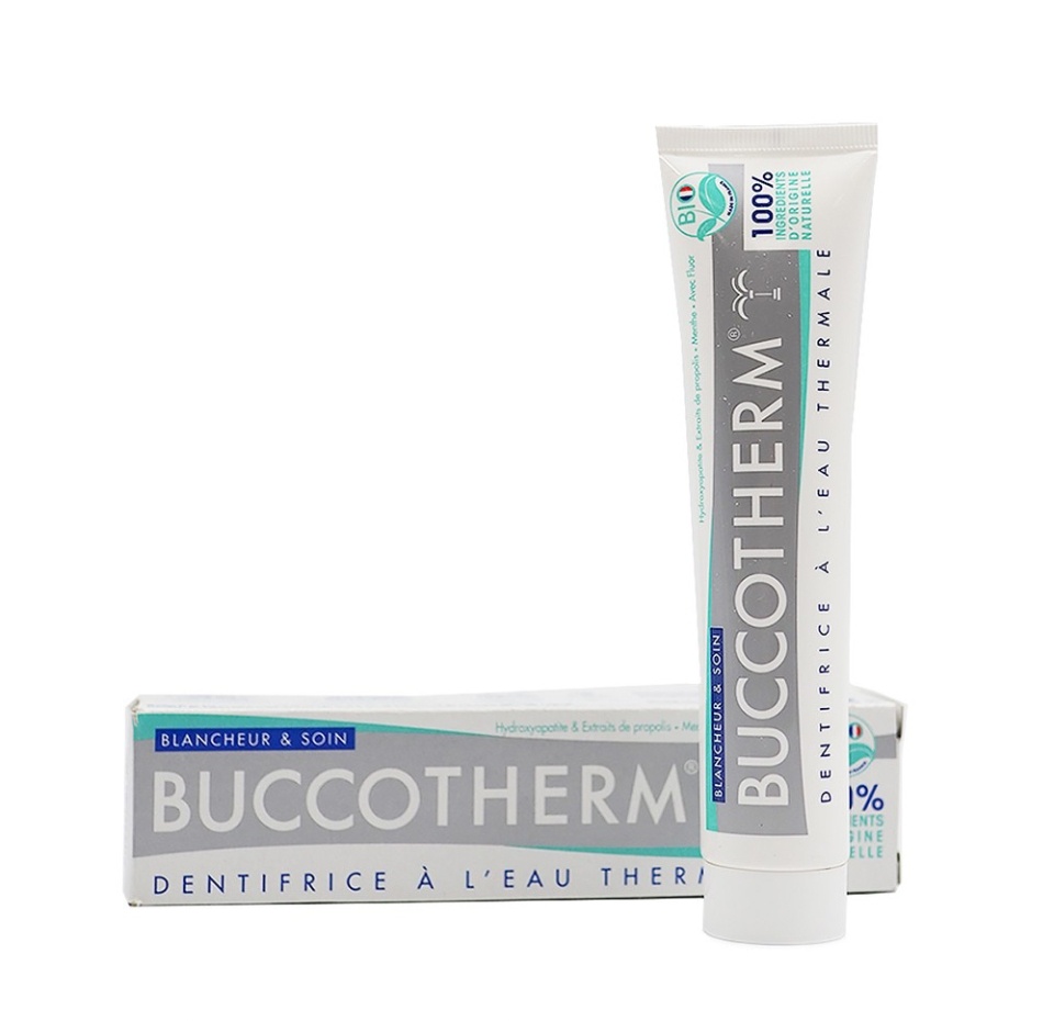 

Зубная паста Buccotherm Отбеливание и уход с термальной водой 75 мл