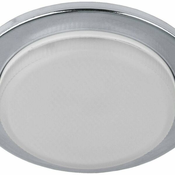 Встраиваемый светильник ЭРА KL70 CH /1, цоколь GX53, круглый