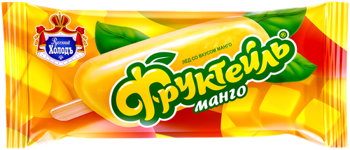 

Лед фруктовый Фруктейль Манго, 60 г
