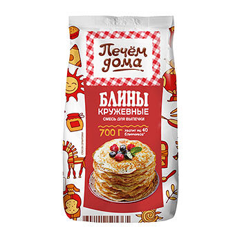 Смесь для выпечки Печём дома Блины кружевные