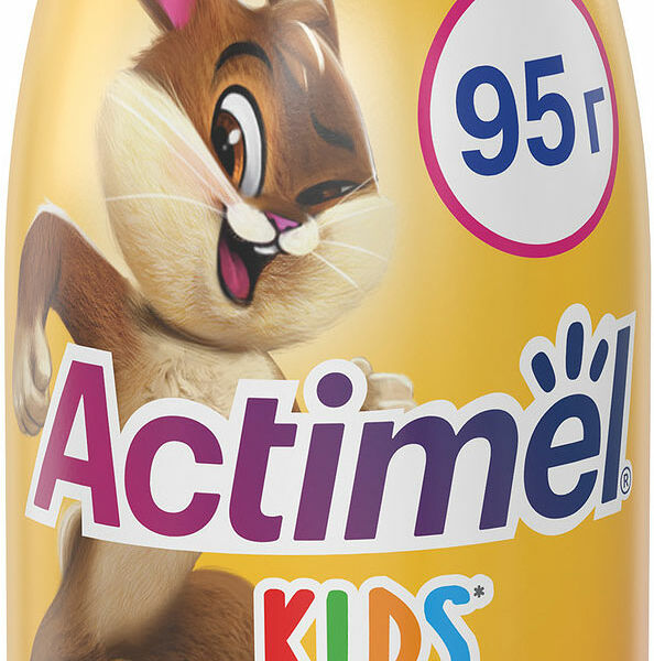 Напиток функциональный Actimel Детский Клубника Банан 1.5%
