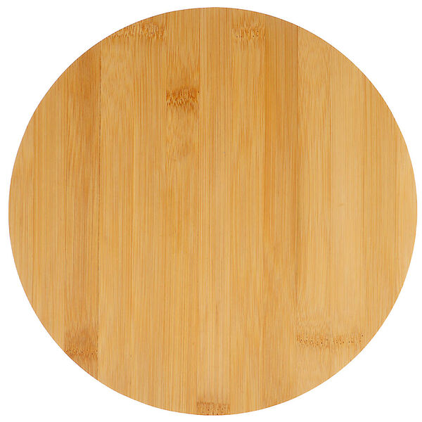 Доска разделочная Vetta гринвуд бамбук, круглая, 26х0.9 см
