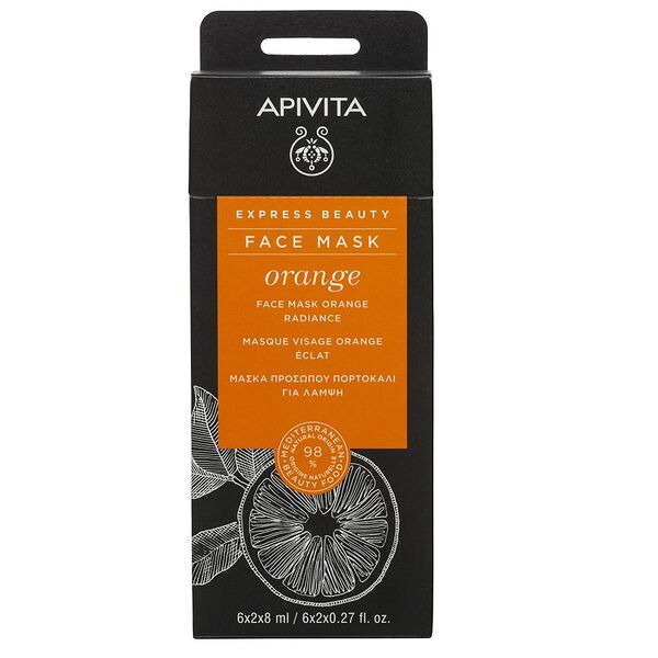 Маска для лица Apivita 2 шт 8 мл orange