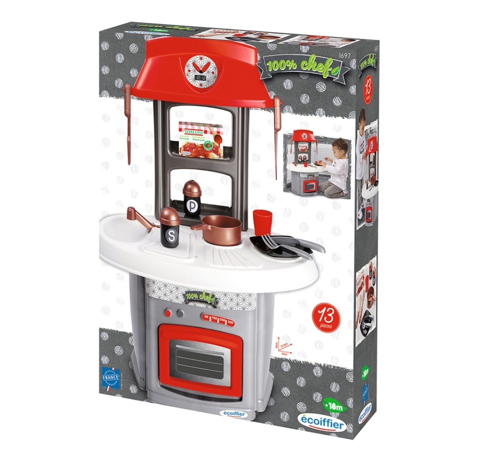

Детская игровая кухня Ecoiffier итальянский стиль
