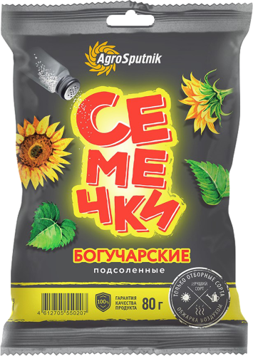 

Семечки жареные Богучарские соленые 80 г