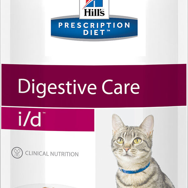 Влажный корм Hill's Prescription Diet i/d Digestive Care для кошек диета для ЖКТ, лосось 85г