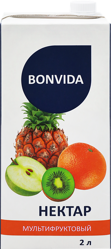 Нектар Bonvida Мультифрукт 2 л