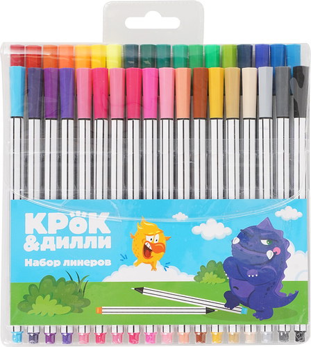 Набор линеров Крок&Дилли, Арт. LTA2304004, 36шт