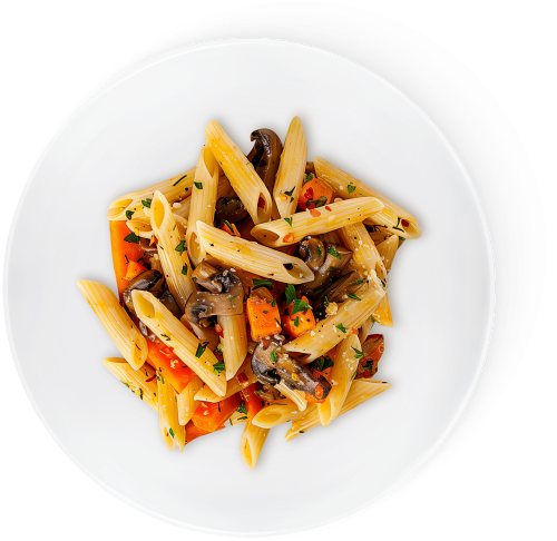 Паста М-Кухня Пенне с грибами