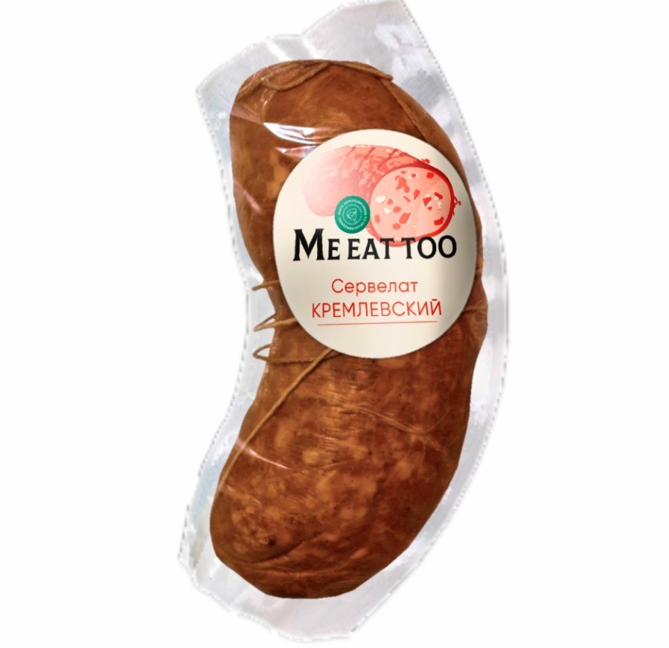 

Колбаса варено-копченая Me Eat Too Кремлевская высший сорт вес
