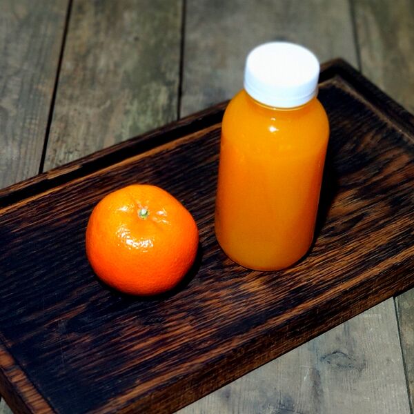 Сок свежевыжатый мандариновый