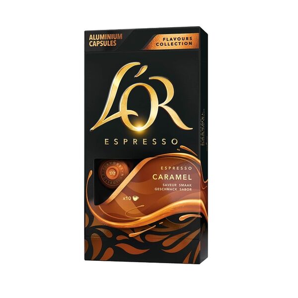 Кофе в капсулах L'or Espresso Caramel с ароматом карамели, 10x52 г