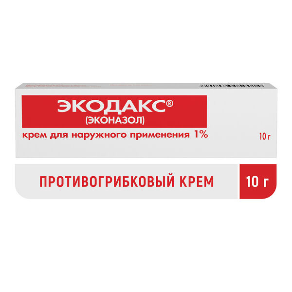 Экодакс крем 1% 10 г