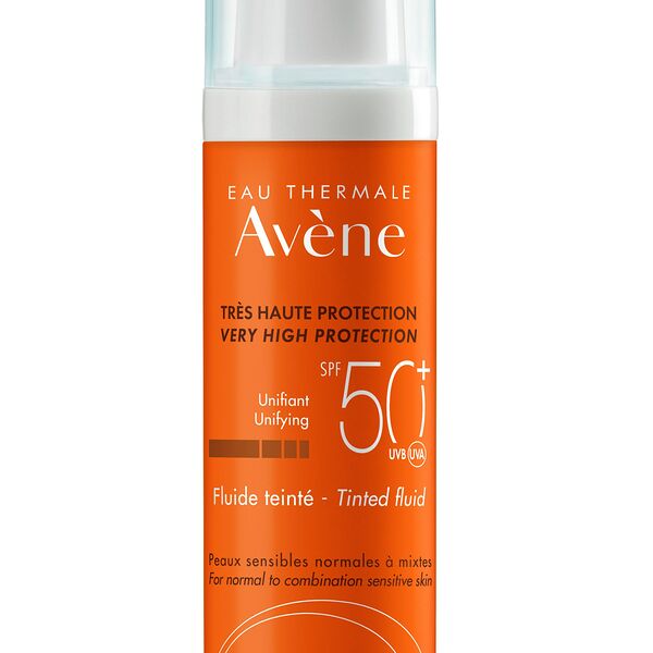 Флюид с тонирующим эффектом Avene SPF 50+ 50 мл