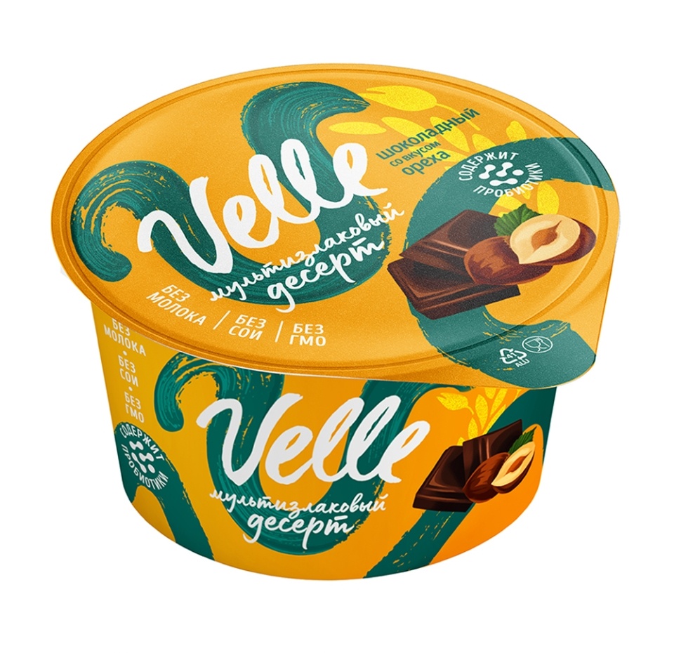 

Десерт Velle Шоколадный со вкусом ореха мультизлаковый ферментированный 130 г