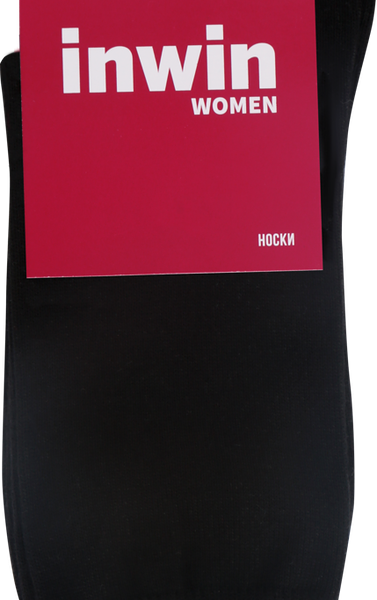 Носки женские INWIN р. 25 (35–37), черные, Арт. BWS01-02