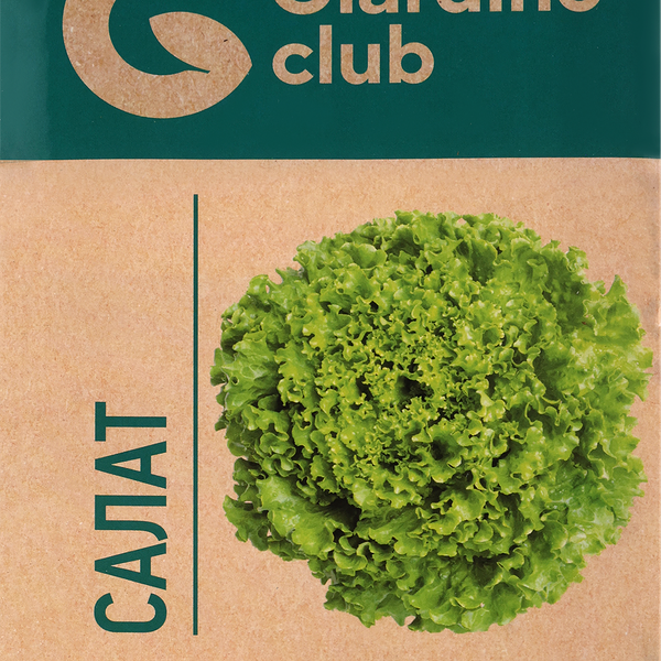 Семена GIARDINO CLUB Салат Азарт, 0,5г