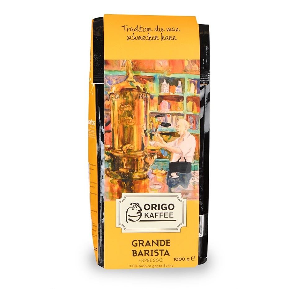 

Кофе в зернах Origo Grande Barista Espresso 1 кг Германия