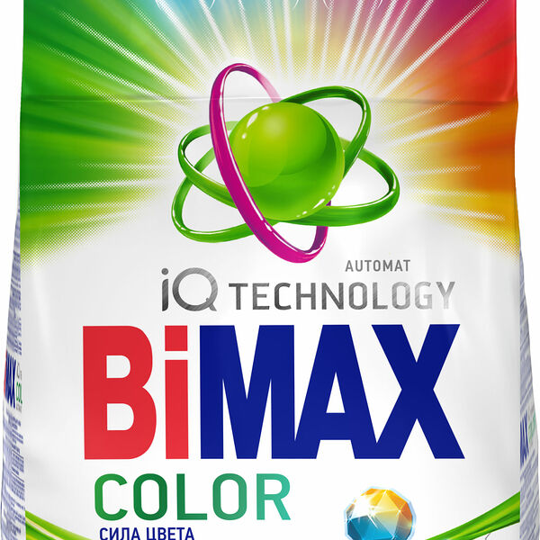 Стиральный порошок Bimax Color, автомат, 1.8кг