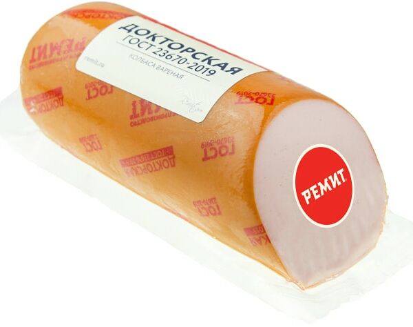 Колбаса Ремит Докторская вареная 1кг