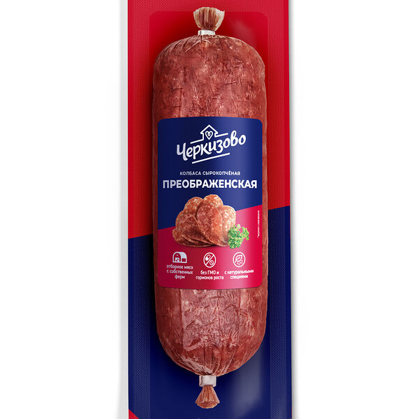 Колбаса сырокопченая Черкизово Преображенская