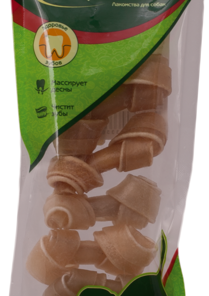 Лакомство для собак TRIOL Кость узловая 6см, 6x10-15г