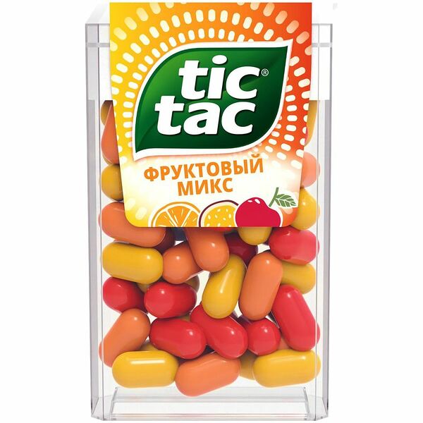 Драже Tic Tac Фруктовый Микс, 16г