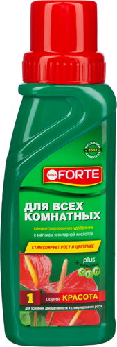 

Удобрение Bona Forte серия Красота для всех комнатных растений концентрированное жидкое 285 мл