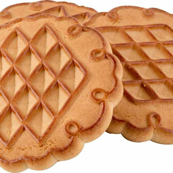 Печенье сахарное Дивная Дарёнка с топлёным молоком упаковка ~150-400 г