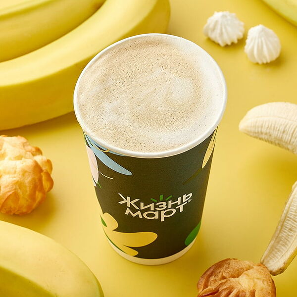 Банановый латте