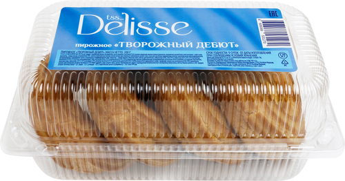

Пирожное DELISSE Творожный дебют, 200г