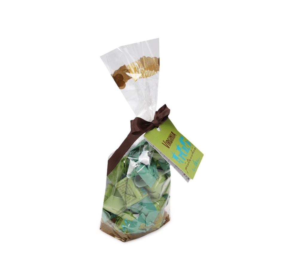 

Конфеты шоколадные Amaretti Virginia трюфели с фисташками 180 г