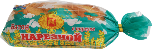 

Батон ХК ПСКОВСКИЙ Нарезной, высший сорт, в нарезке, 350г