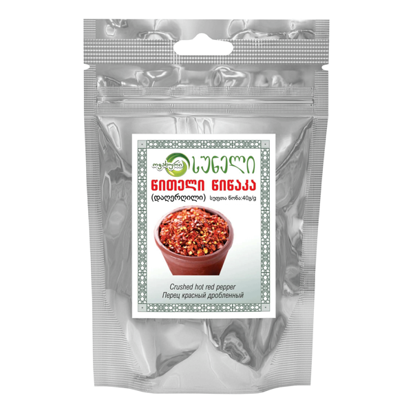 Красный перец крупно молотый ТМ Оджахури