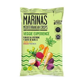 

Чипсы овощные Marinas Veggie Experience с оливковым маслом, без глютена