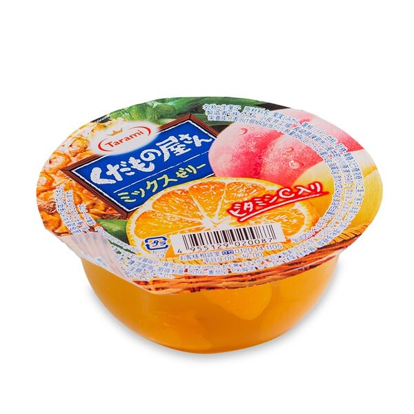 Желе фруктовое Tarami персик, ананас, мандарин