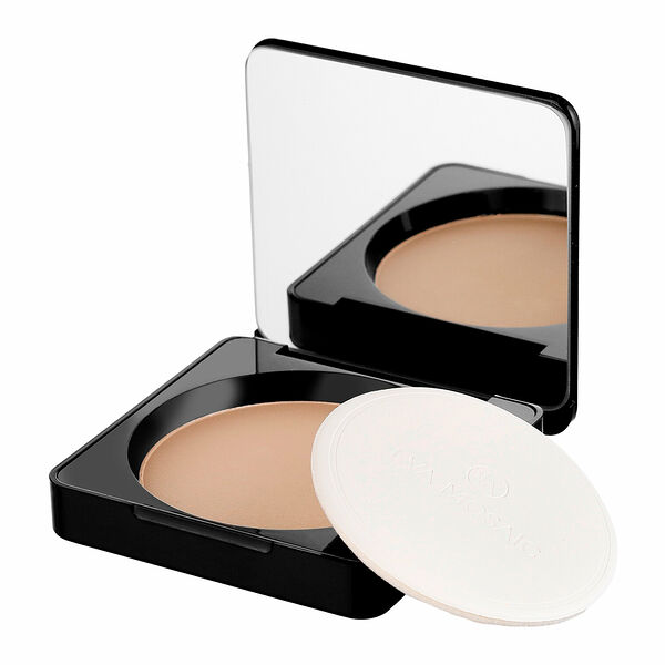 EVA MOSAIC Пудра компактная для лица с гиалуроновой кислотой увлажняющая, 12 г, 00, Шампань