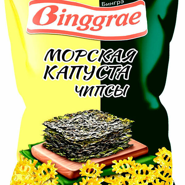 Чипсы Binggrae со вкусом Морская капуста