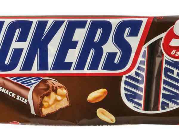 Батончик шоколадный Snickers 9шт*40г
